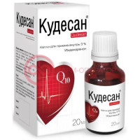 Кудесан капли для приема внутрь 3% 20мл