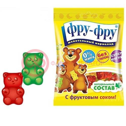 Фру-фру мармелад жевательный 100г медвежата Фру-фру мармелад жевательный 100г медвежата