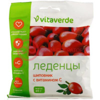 Вита верде леденцы 60г шиповник с вит с