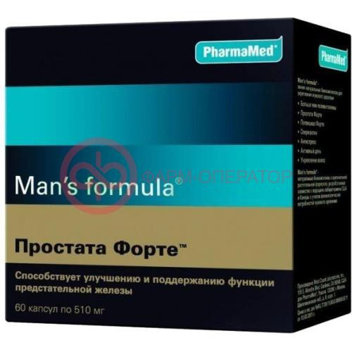 Мен-с формула капсулы №60 простата форте