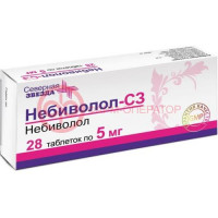 Небиволол-сз таблетки 5мг №28
