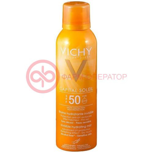 Виши капсолей спрей-вуаль 200мл увлажн spf50 Виши капсолей спрей-вуаль 200мл увлажн spf50