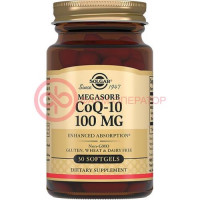 Солгар коэнзим q-10 капсулы 100мг №30
