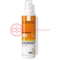 Ля рош-позе антгелиос спрей для лица и тела 200мл spf50 +