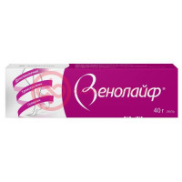 Венолайф гель для наружного применения 0.25% + 5% + 2% 40г