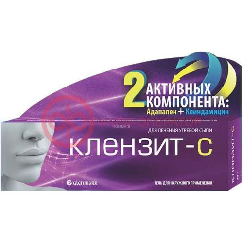 Клензит-с гель для наружного применения 30г Клензит-с гель для наружного применения 30г