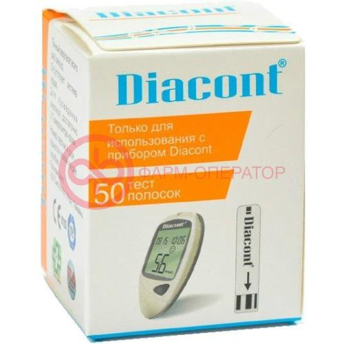 Диаконт тест-полоски №50 [diacont]
