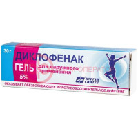 Диклофенак-акос гель для наружного применения 5% 30г