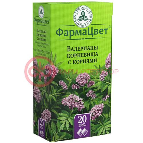 Валерианы корневища и корни порошок 1.5г №20 Валерианы корневища и корни порошок 1.5г №20