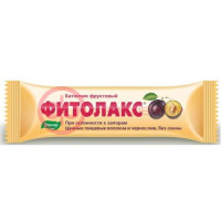 Эвалар фитолакс фруктовый батончик 50г