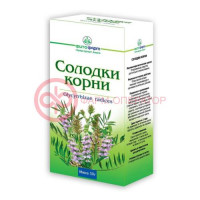 Солодки корни измельченные 50г