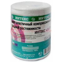 Интекс лайт бинт эластичный компрессионный ср 8смх5м застежка