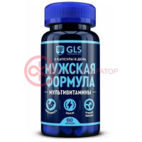 Джи эл эс мужская формула капсулы 440мг №60 мультивитамины
