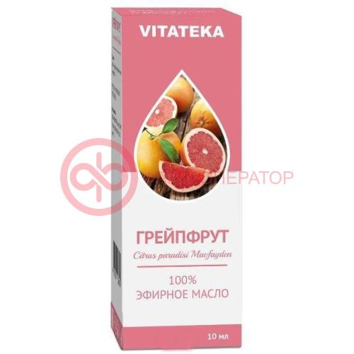 Витатека масло эфирное 10мл грейпфрут