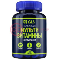 Джи эл эс мультивитамины 12 + 9 капсулы 420мг №120