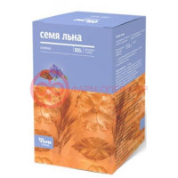 Лен семя (льна) 100г. (бад) чайн.напиток /фармгрупп/