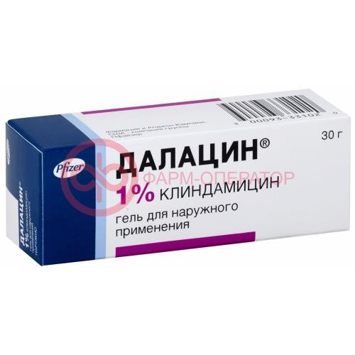 Далацин гель для наружного применения 1% 30г Далацин гель для наружного применения 1% 30г