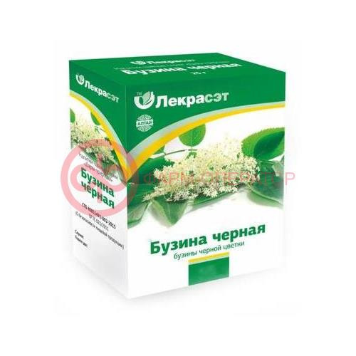 Лекрасэт бузины черной цветки цельные 50г Лекрасэт бузины черной цветки цельные 50г
