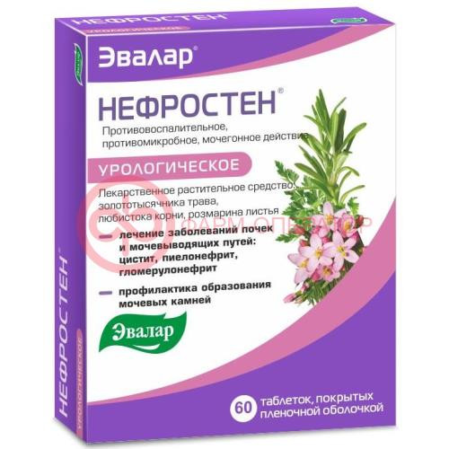 Нефростен таблетки покрытые пленочной оболочкой №60 Нефростен таблетки покрытые пленочной оболочкой №60