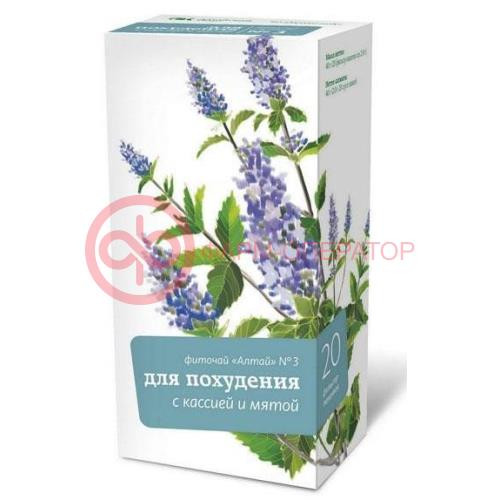 Алтай фиточай 2г №30 д/похудения с кассией и мятой №3