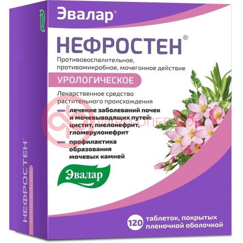 Нефростен таблетки покрытые пленочной оболочкой №120 Нефростен таблетки покрытые пленочной оболочкой №120