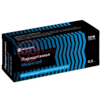 Парацетамол медисорб таблетки 500мг №30
