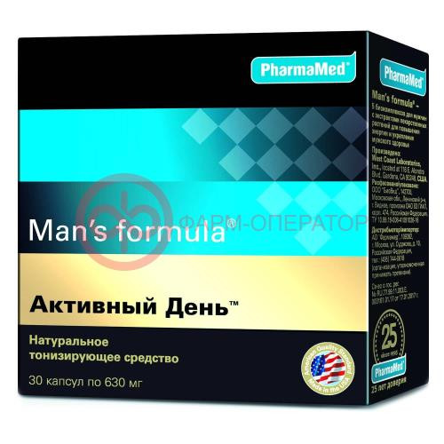 Мен-с формула капсулы №30 активный день Мен-с формула капсулы №30 активный день