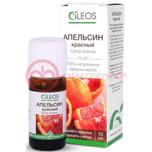Олеос масло эфирное 10мл апельсин красный