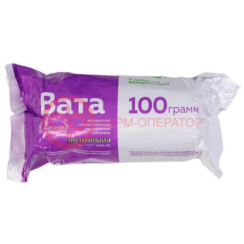 Бона менте вата хирургическая нестерильная хлопковая 100г Бона менте вата хирургическая нестерильная хлопковая 100г