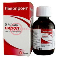 Левопронт сироп 6мг/мл 120мл /в комплекте с мерным стаканчиком/