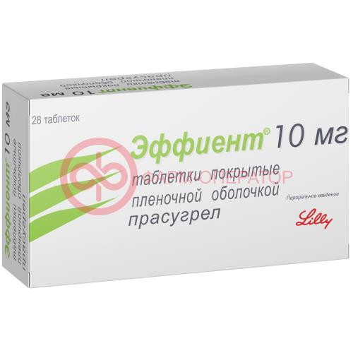 Эффиент таблетки покрытые пленочной оболочкой 10мг №28 Эффиент таблетки покрытые пленочной оболочкой 10мг №28