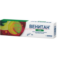 Венитан гель для наружного применения 1% 50г