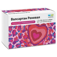 Валсартан реневал таблетки покрытые пленочной оболочкой 80мг №90