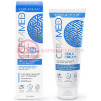 Церамед цера крем для ног 75мл ультраувлажняющий тройного действия