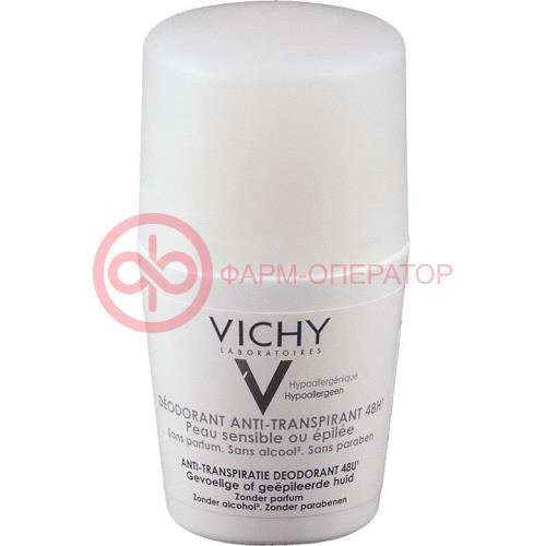 Виши дезодорант д/чувств. кожи шарик 50мл. /арт.v030042/ [vichy]