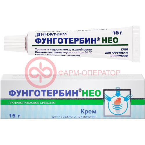 Фунготербин нео крем для наружного применения 15г Фунготербин нео крем для наружного применения 15г