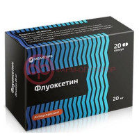 Флуоксетин капсулы 20мг №20