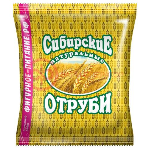 Сибирские отруби пшеничные 200г натуральные