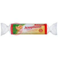 Витатека аскорбинка с сахаром таблетки жевательные 25мг 2.9г №10 вкус дыни крутка