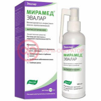 Мирамед эвалар раствор для местного и наружного применения 0,01% 150мл /в комплекте с насадкой-распылителем/