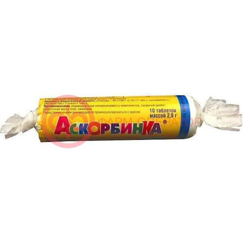 Витатека аскорбинка с сахаром таблетки жевательные 25мг 2.9г №10 вкус яблока крутка Витатека аскорбинка с сахаром таблетки жевательные 25мг 2.9г №10 вкус яблока крутка