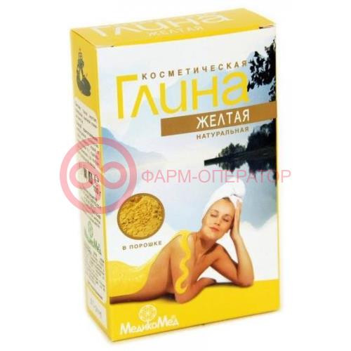 Медикомед глина 100г косметич желтая Медикомед глина 100г косметич желтая