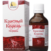 Мерцана красный корень 50мл. капли