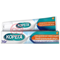Корега крем для фиксации зубных протезов 70г ежедневн фикс нейтр вкус