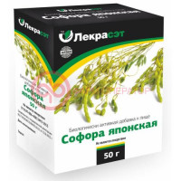Софоры японской плоды 50г. чайн.напиток бад /лекра-сэт/
