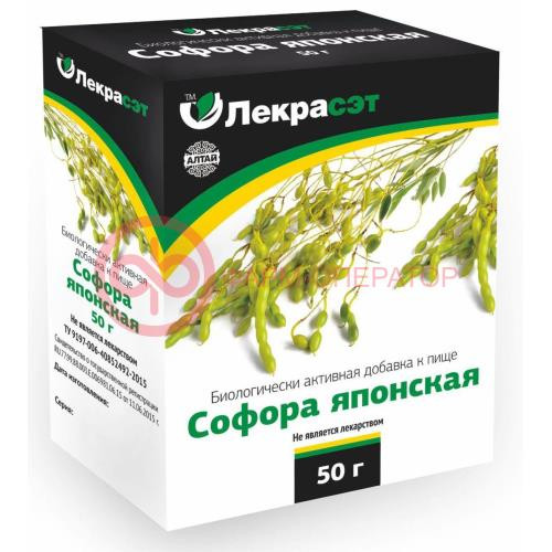 Софоры японской плоды 50г. чайн.напиток бад /лекра-сэт/