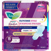 Лорие супер слим гуард прокладки гигиенические №15 ночн ультратонкие с крыл 30см