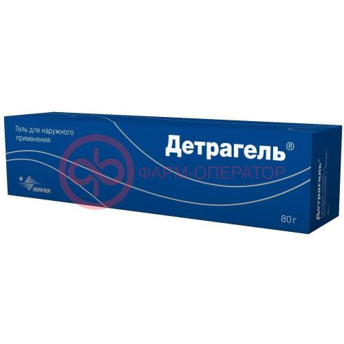 Детрагель гель для наружного применения 80г Детрагель гель для наружного применения 80г