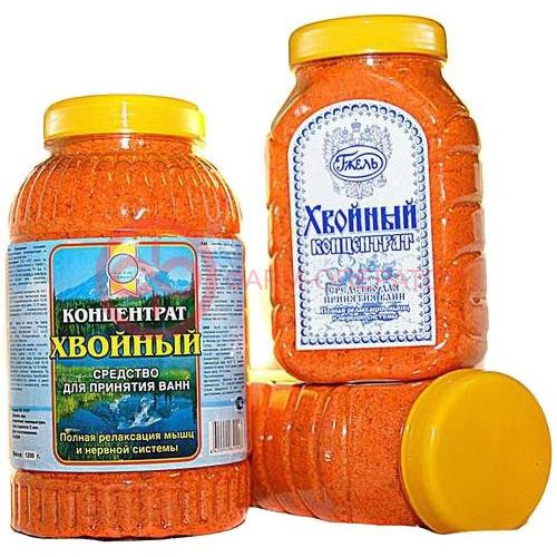 Хвойный концентрат ср-во д/принят. ванн 600г.
