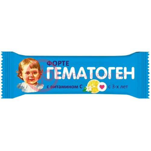 Гематоген форте плитка 25г с витамином с
